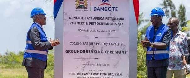 Dangote investit 16 milliards de dollars dans un mégaprojet pétrochimique au Kenya