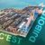 Vue aérienne du port à conteneurs de Djibouti avec grues et navires en rade, mer Rouge